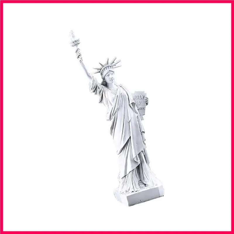 

H051 Creative Libertys Statue Resins Model 12inch Coppers Finish for Art Lover and Collector