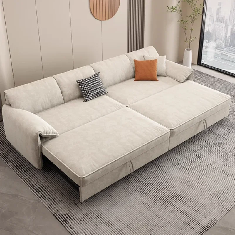 Luxury Multifunctional Sofa Bed Reclining Folding Living Room Modern Sofa Storage Design Puffs Sofa Camas Baratos Home Furniture