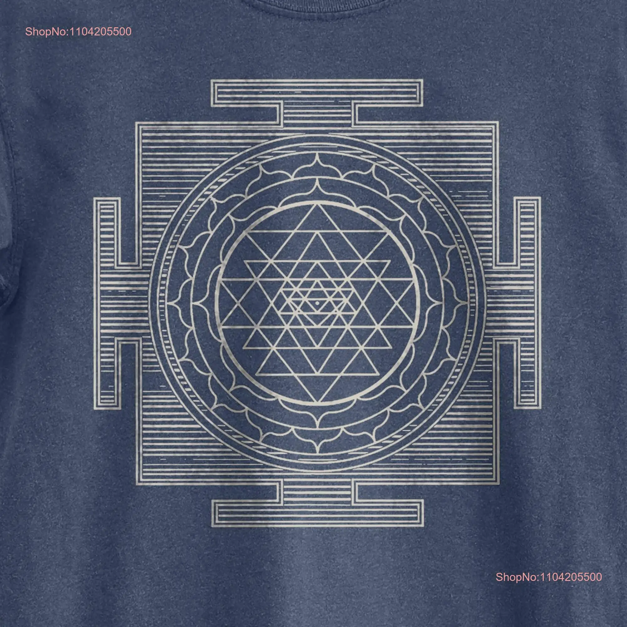 Sri Yantra Mandala T Shirt Sacred Geometry Mystical Spiritual Geometric design Comfort Colors long or short sleeves