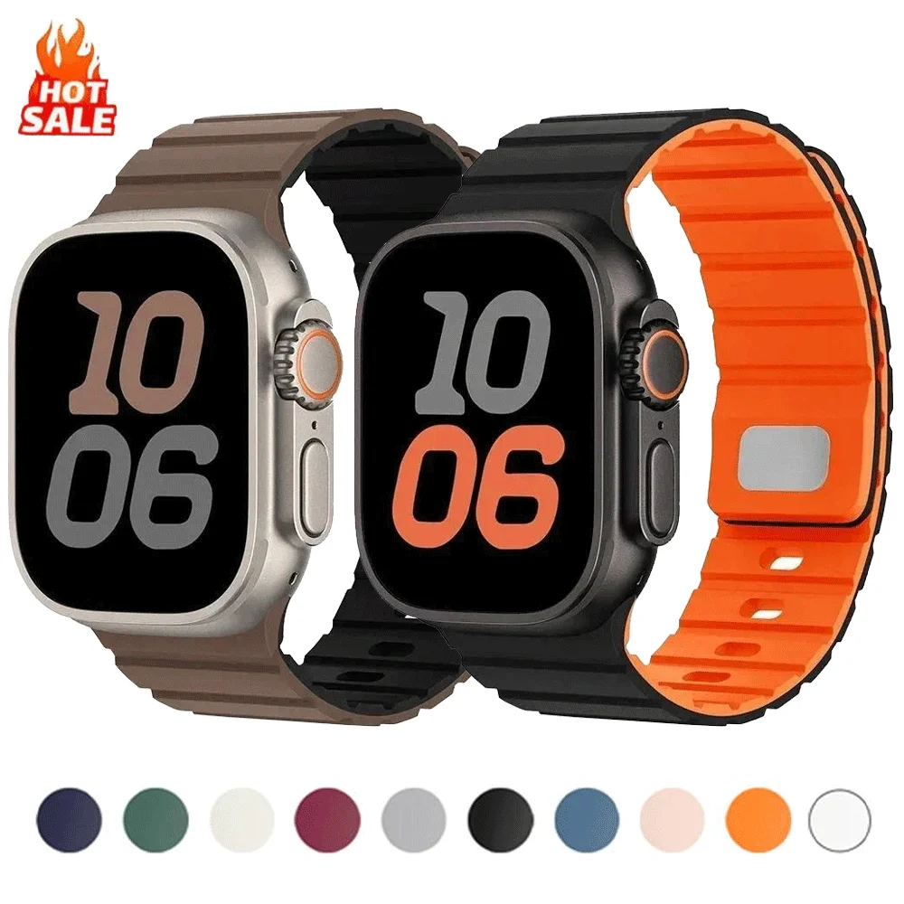 Silicone Strap Magn…