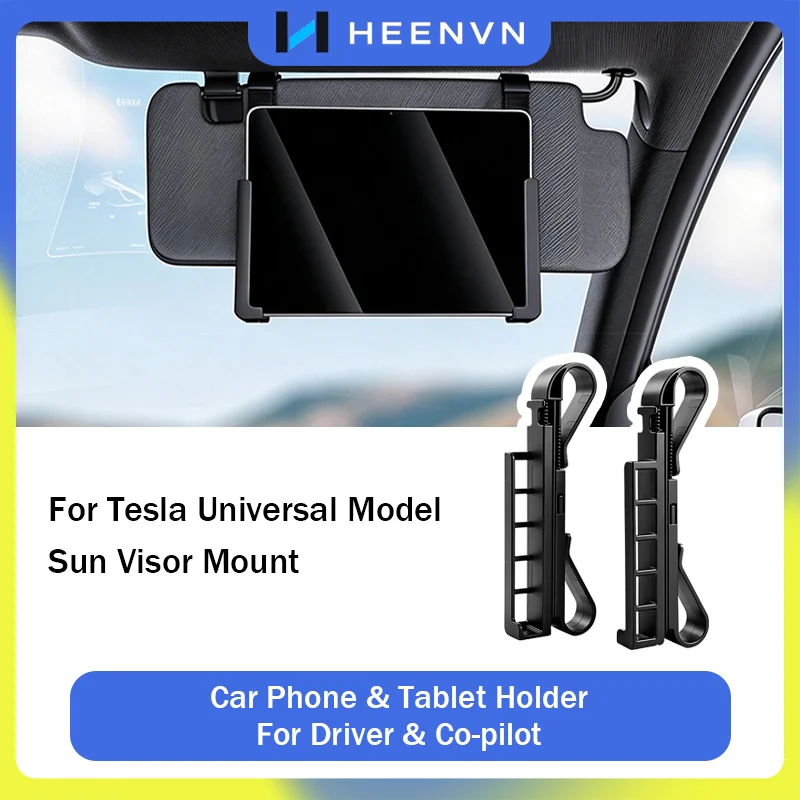 Toddler Tablet Accessories - حامل هاتف وتابلت للسيارة من Heenvn،