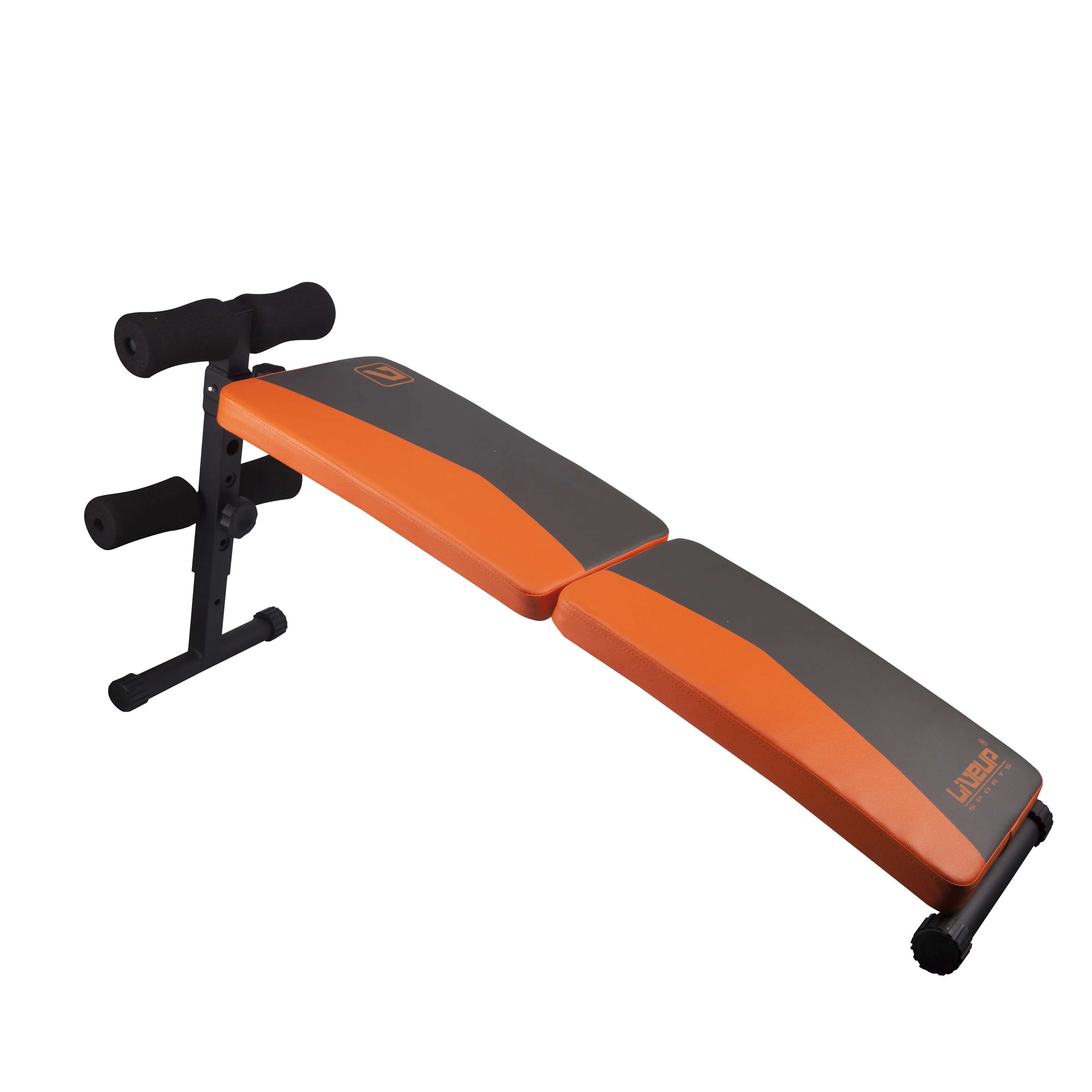 

Customizable Foldable Metal Bench, Adjustable Weight Bench for Strength & Abdominal Training