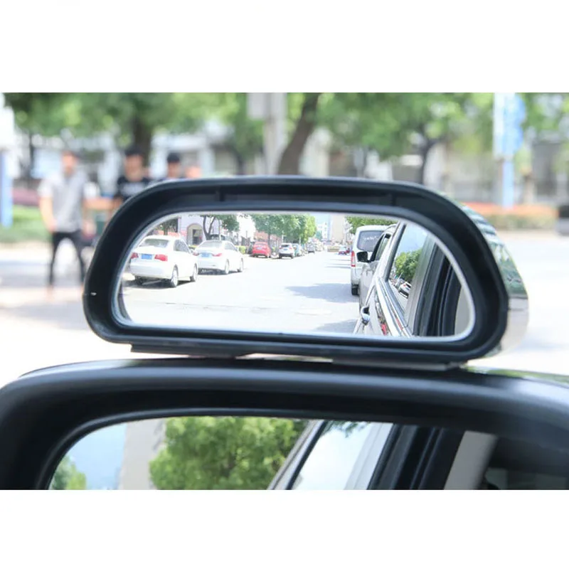 Car Rear View Mirror Adjustable Wide Angle Convex Reverse Blind Spot Parking Mirrors Coach Safety Auxiliary Observation Mirror