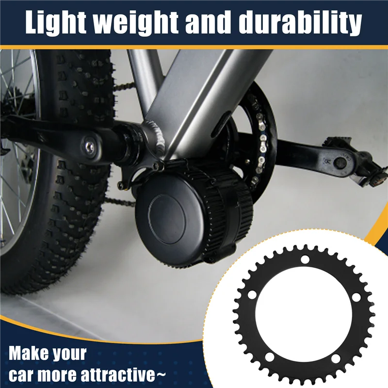 

AW-для Bafang двигатель среднего привода 130BCD 40T набор цепных колец звездочки Forbafang двигатель среднего привода для электрического велосипеда