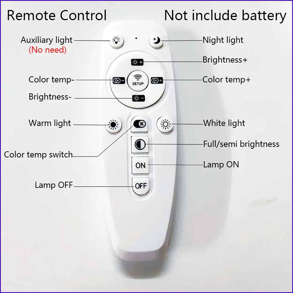 지능형 LED 드라이버 샹들리에 변압기, 원격 및 앱 제어 전원 공급 장치, 밝기 조절 가능, 2.4G, AC 220V, 1 쌍 (20-40W)× 2 (40-60W)× 2