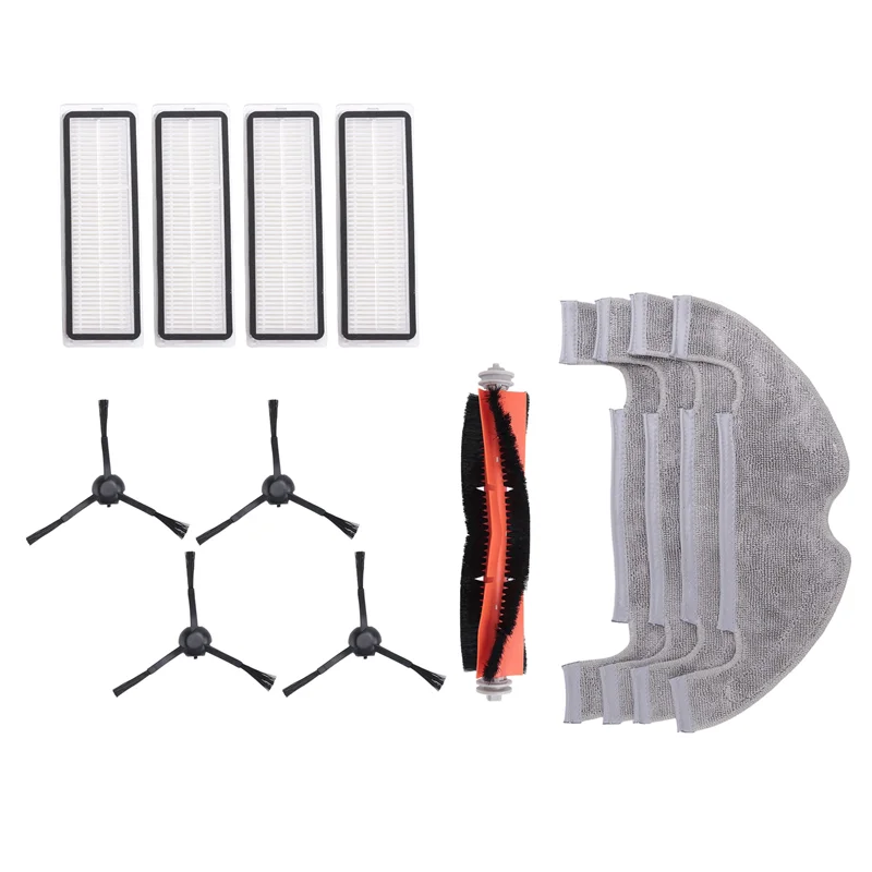 A05G-بديل لشاومي روبوت مكنسة كهربائية ممسحة 2 الترا STYTJ05ZHM قطع غيار منظف فرشاة جانبية رئيسية فلتر Hepa ممسحة خرقة