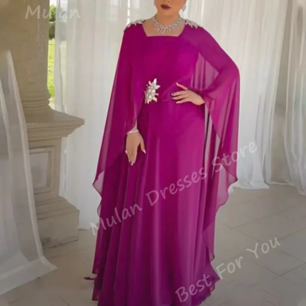 Elegante vestido de noite comprido, feminino, vestido comprido até o chão, miçangas, gola quadrada, reto, eventos especiais, baile, festa, casamento, gala, 2024