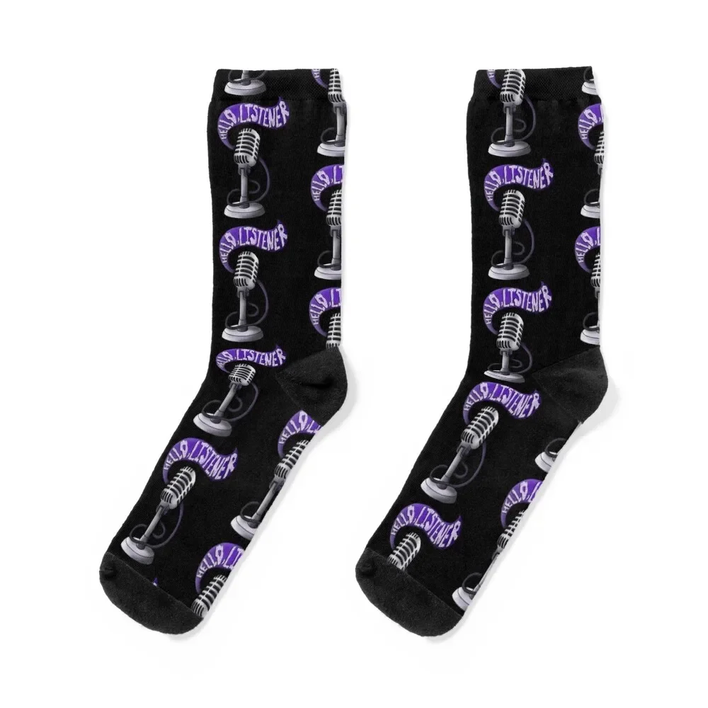 Microphone Static Socks gifts funny gift loose FASHION Men Socks Luxury Brand Women's