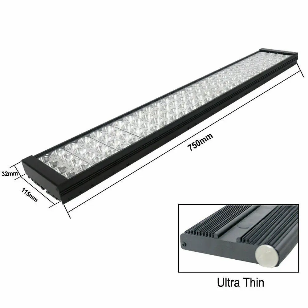 PopBloom-T75 Reef Aquarium LED Light for Reef Coral, Marine Aquarium Lamp Full Spectrum SPS LPS Fish Tank Light, Turing75, 6Pcs