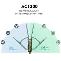 Camouflage Color WAVLINK AC1200 Outdoor High Power Long Range Wireless WIFI Router/AP/Repeater Dual Band 2.4G/5G Booster POE
