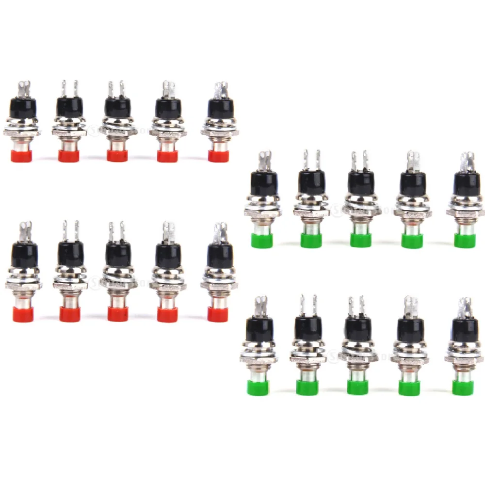 

Миниатюрный мгновенный кнопочный переключатель для модели железнодорожного хоббиста 25 мм