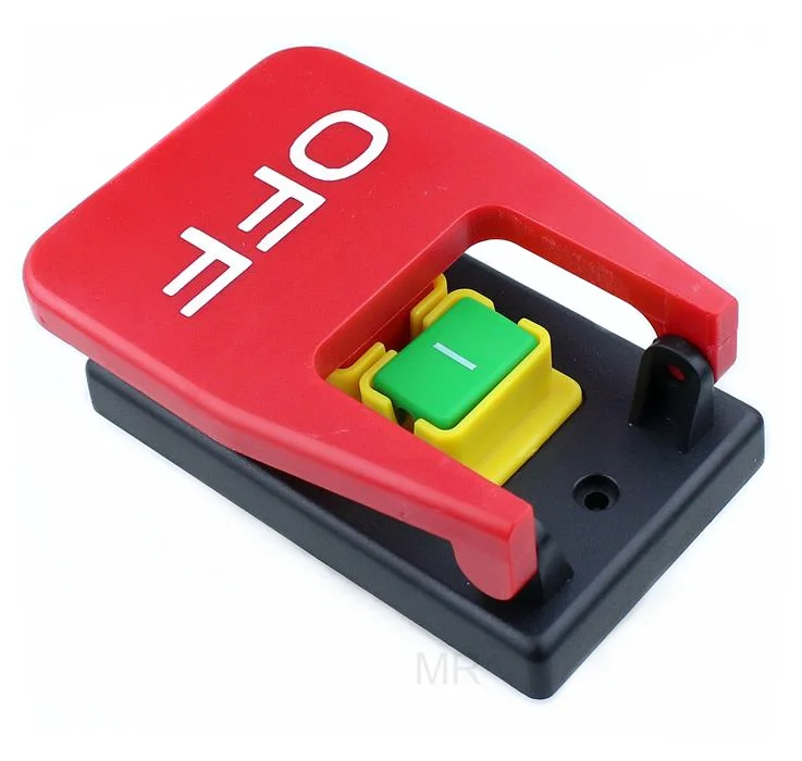 KJD17B 220V-240V 16A 5E4 electromagnetic safety switch with emergency stop cover