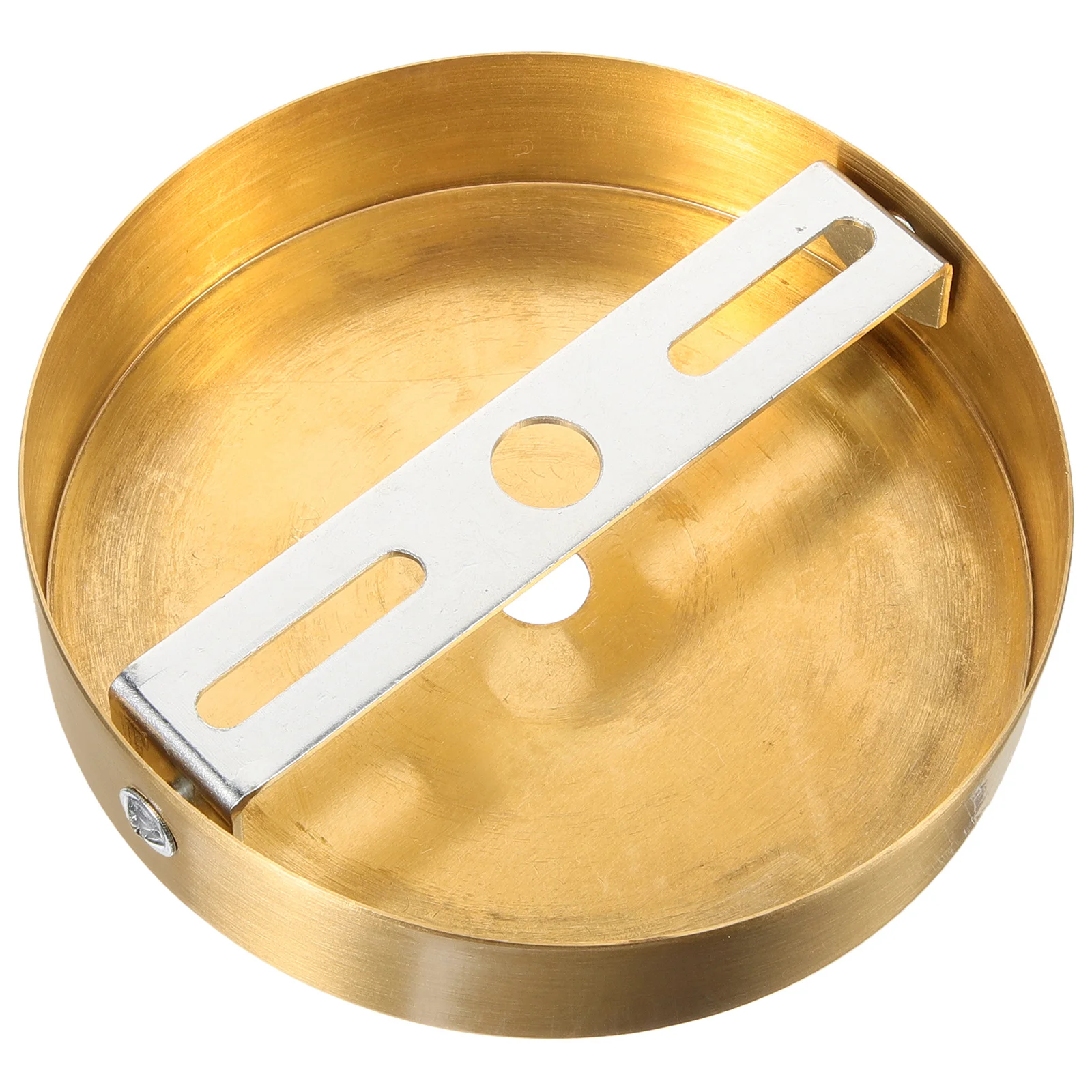 

1 Set Round Chandelier Canopy Plate Heavy Duty Copper Ceiling Cover For Pendant Light Fixture Vintage Mounting Bracket Lamp