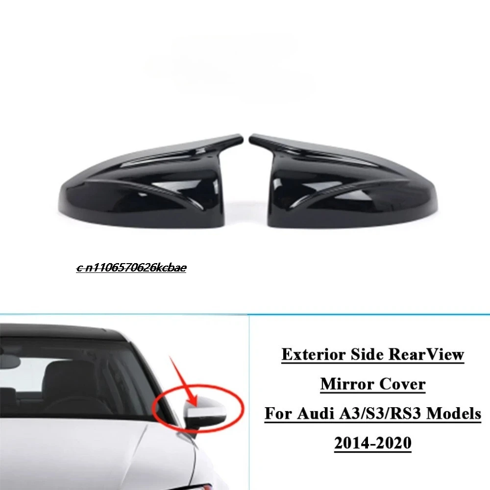 

Applicable to Audi A3 rearview mirror modification with horn-shaped rearview mirror housing cover 8V0857528E from 2014 to 2019