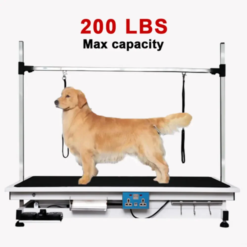 Customized Lifting Adjustable  Dog Grooming Table for Professional Pet