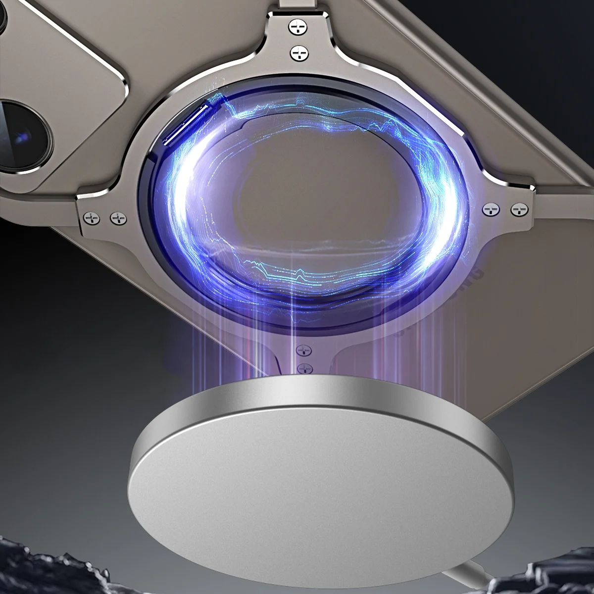 Magnetyczne aluminiowe etui bezramkowe z bumperem do Samsung Galaxy S26 S25 S23 Ultra S24 + Plus, magnetyczna podstawka, metalowa osłona ochronna na obiektyw. — zdjęcie produktu 6