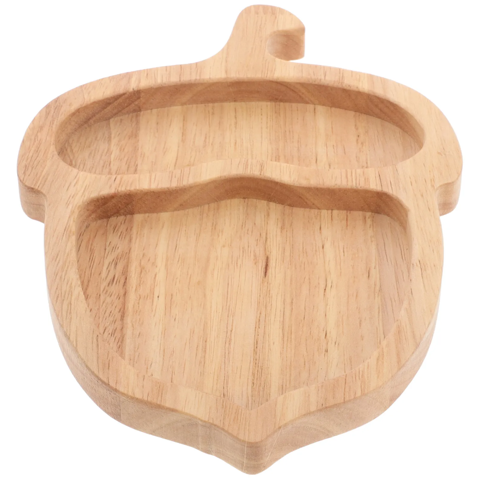 Plateau de bain en bois en forme de gland, organisateur de salle de bain, plateau de service pour apéritifs, desserts, noix, bonbons, automne