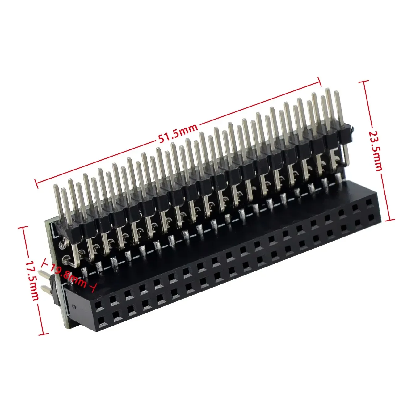 Placa de extensión GPIO Edge, cabezal GPIO Raspberry Pi para Raspberry Pi 4B / 3B + / 3B / Zero W / Zero
