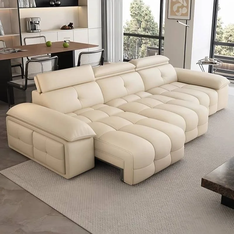 

Beige Nordic Electric Recliner Sofa Modern Luxury Lounges Electric Recliner Sofa Recliner Lounges Woonkamerbanken Furniture