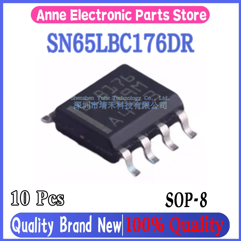 (10piece)100% New SN65LBC176DR 6LB176 sop-8