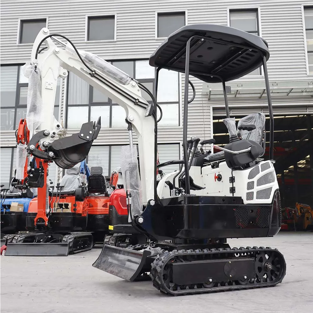 Mini Graafmachine 1.5 Ton Boerderij Nieuwe Crawler Digger Chinese Kleine Graafmachines Voor Tuinen Verzending Niet Inbegrepen