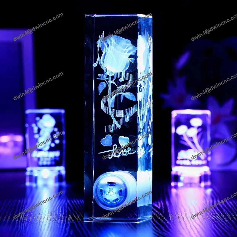 High Quality Sub-surface Crystal Inner 3D Crystal  Engraving Machine Price