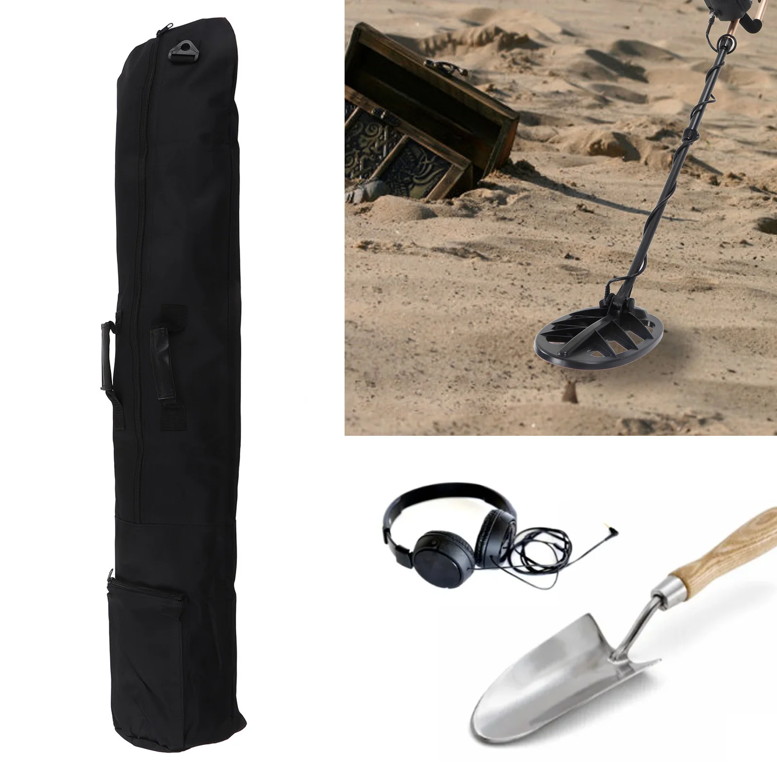 Metal Detector Supplies  Metal Detector Carry Bag Waterproof Outdoor Detecting All Purpose Padded Carry Bag