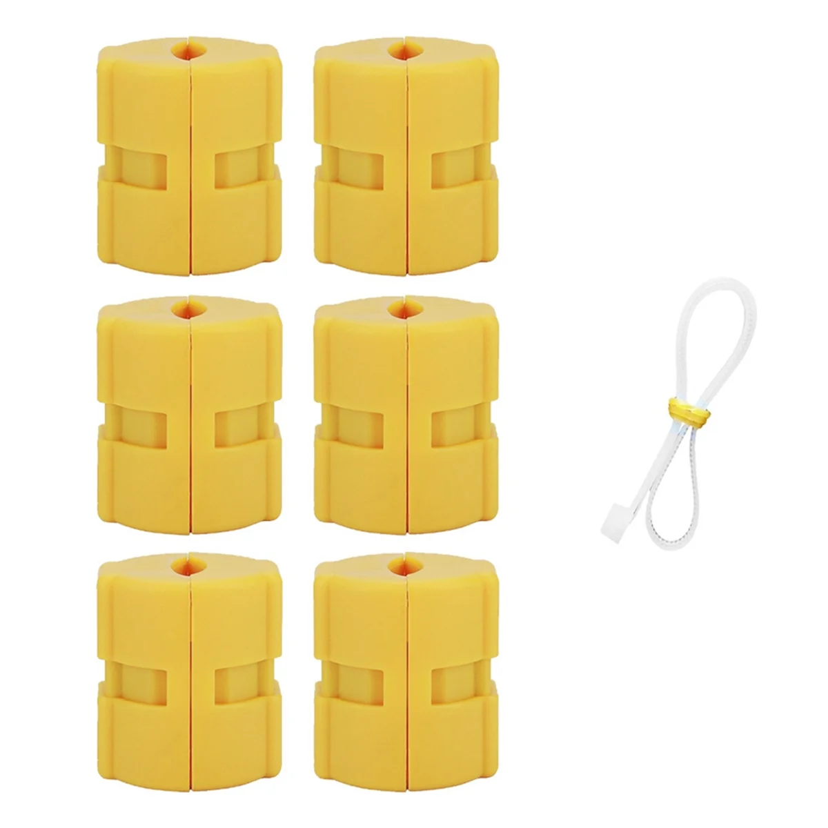 【Ultimo cancellare!】 6 pezzi Risparmio carburante magnetico Risparmio carburante Risparmio carburante Risparmio carburante magnetico per veicolo XP-2 Risparmio carburante Oliatore per auto