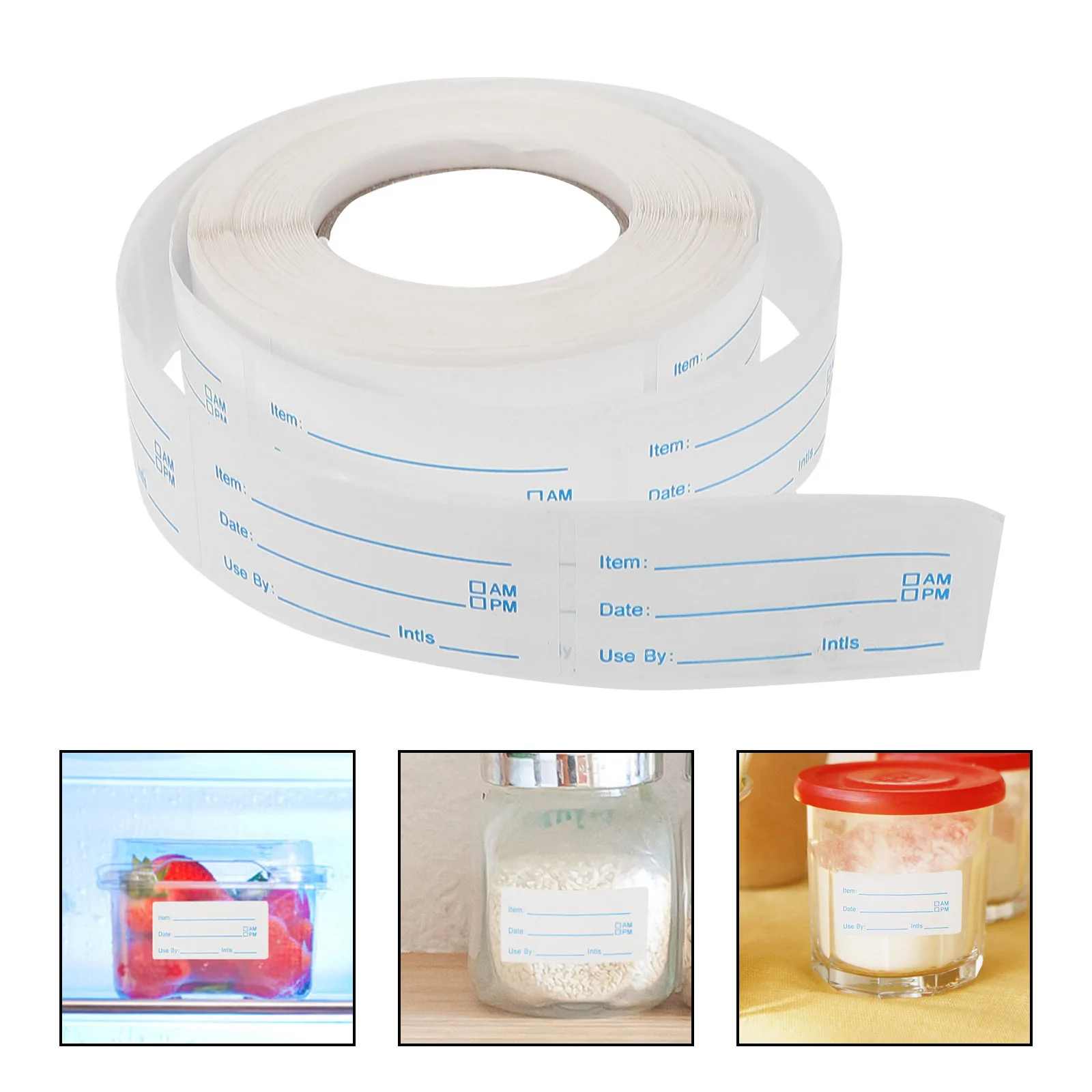 

Date Labels Stickers For Food Containers Fridge Freezer Pantry Jar Canning Breastmilk Buffet Kitchen Storage Removable