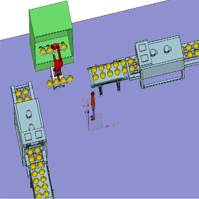 ذراع روبوت عالي التكلفة من BORUNTE ذو 6 محاور ذراع آلي ذراع صناعي رائج البيع لمواد الرش