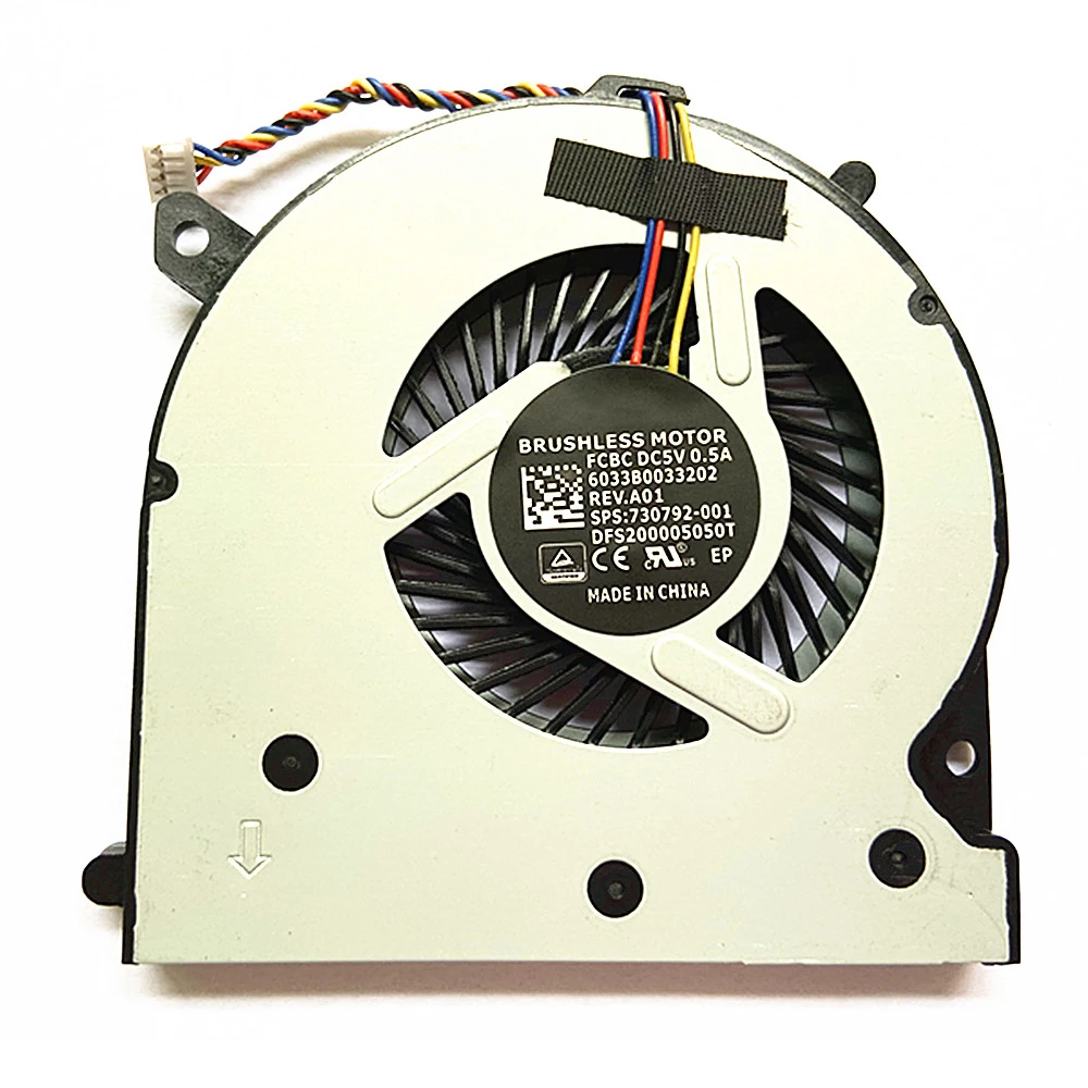 Fan cooling for HP ELITEBOOK 740 G1 740 G2 750 850 G1 755 G2 840 G1 840 G2 ZBOOK 14 ZBOOK 14 G2