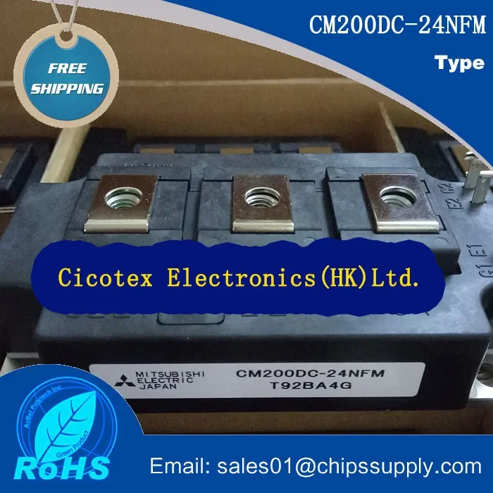 CM200DC-24NFM Modules Dual IGBT NFM-Series Module 200 Amperes/1200 Volts CM200DC24NFM