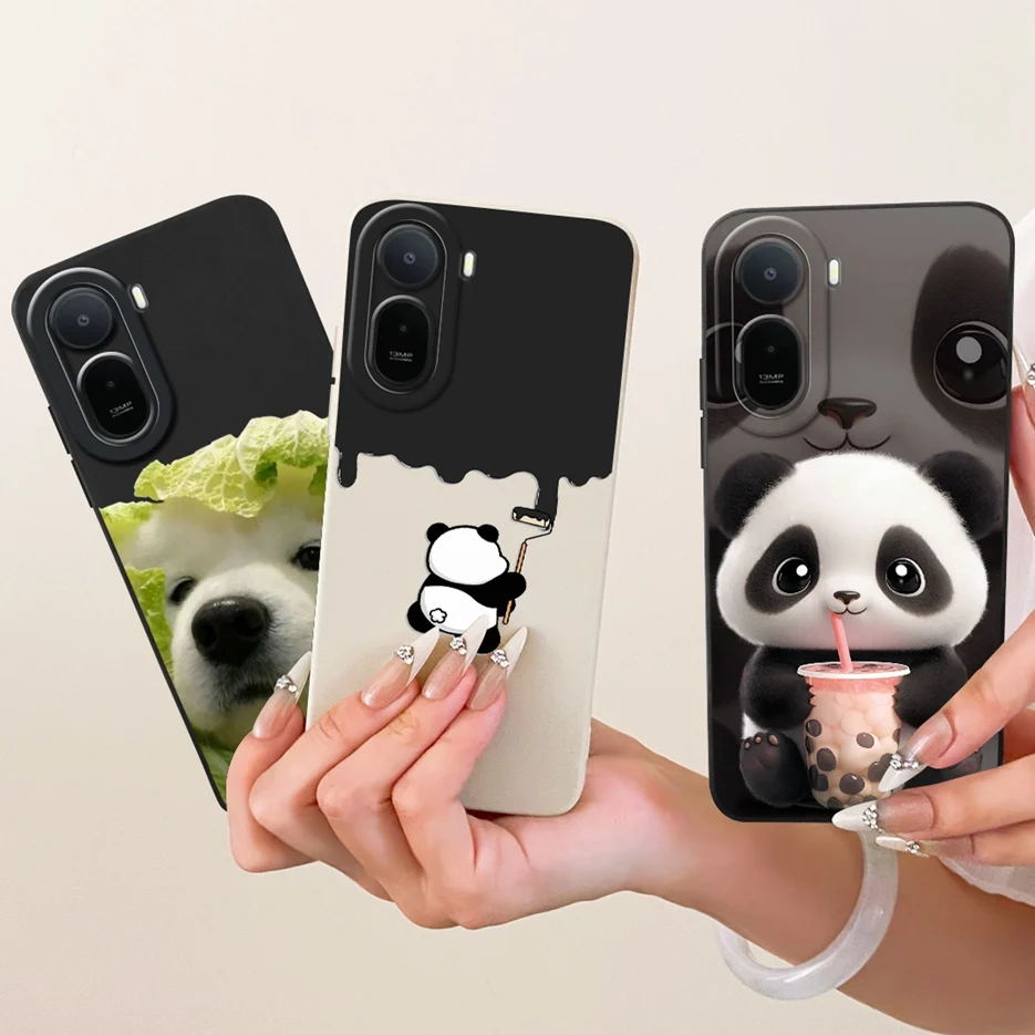 Für Xiaomi Redmi A7 Pro 4G Hülle Niedliche Hunde-Panda-Cartoon-Abdeckung Weiche TPU-Handyhülle Für Xiaomi Poco C85x PocoC85x Redmi A7 Pro Taschen