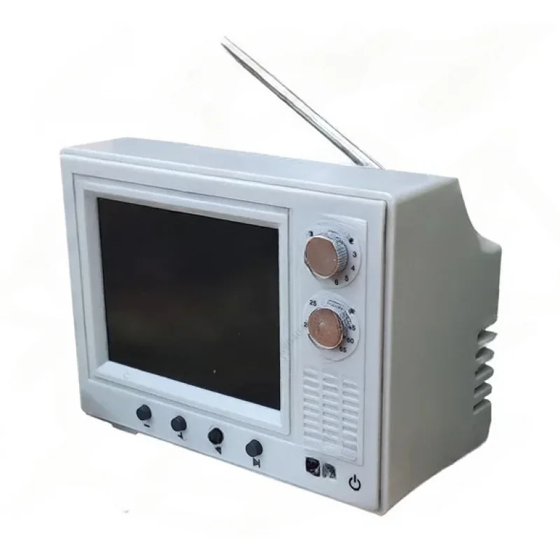 

Миниатюрная игровая модель телевизора 1:12 - Декоративная игрушка для гостиной с функцией воспроизведения видео