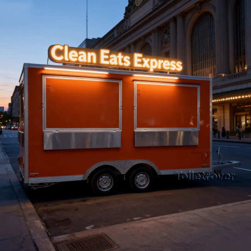 

High End Portable Doner Kebab Food Truck Pizza Hot Dog Burger Fried Chicken Fast Food Trailer for Sale Usa