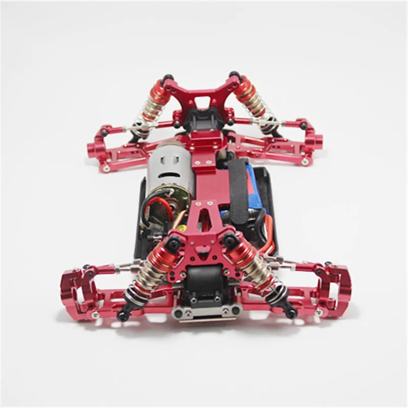 مقعد عجلة أمامية لكأس القيادة مع محمل ، سيارة بتحكم عن بعد ، أزرق ، معدن ، أجزاء ترقية ، من من من من من من من من نوع 2