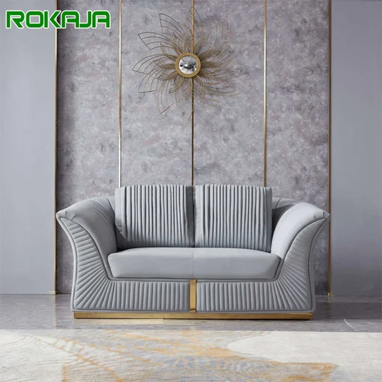 Luxury Latest Home Furniture Living Room Sofa Set Modern Design