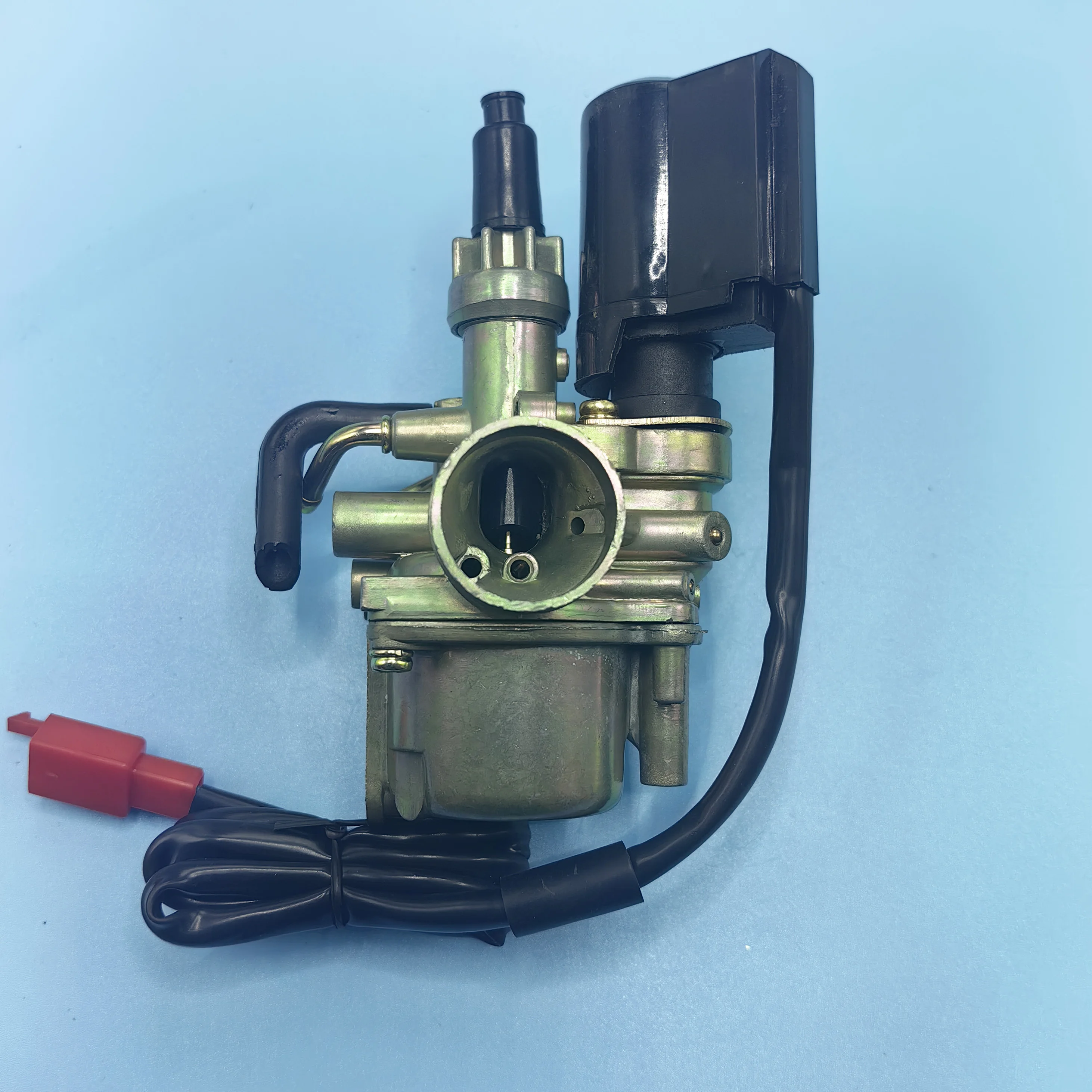 17mm Carburetor Carb fit for Peugeot Speedfight 1 2 AC LC Vivacity 50cc mit E-choke Tkr Squab New view 2