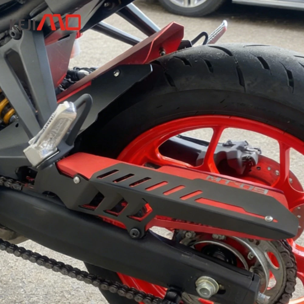 

MT-03 MT-25 Rear Fender Mudguard Chain Guard Cover Motocycle Accessories For YAMAHA MT03 MT25 YZFR3 YZFR25 YZF R3 R25 2015-2026