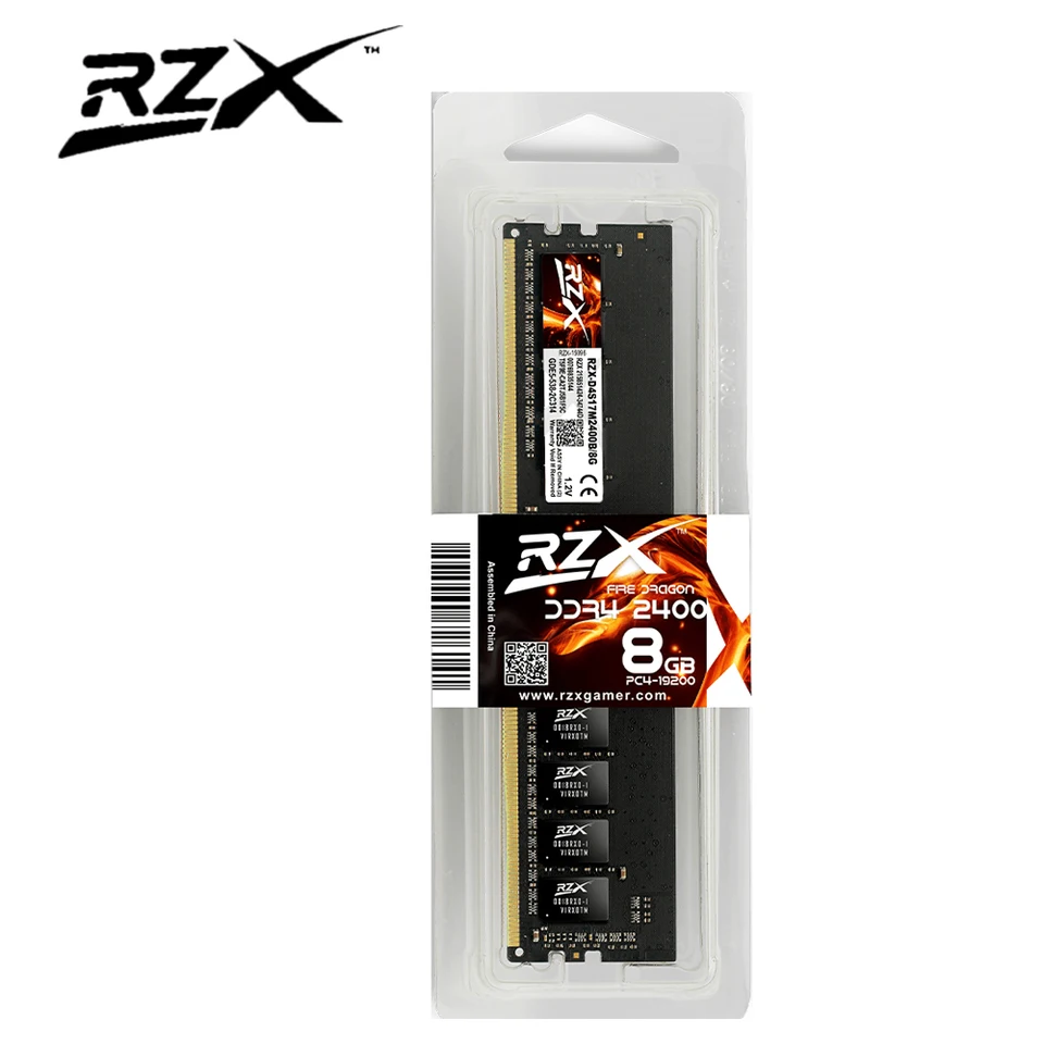 【リランラン】PC用メモリー RZX DDR4 16GB 2400MHz 1.2V Desktop RAM