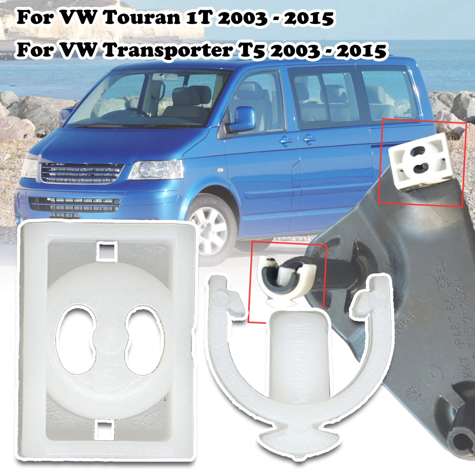 

For VW Touran Transporter Selector Relay lever Mechanism Sliding Shoe Securing Clip Pin Gear Selector Shift Cable Securing Clip