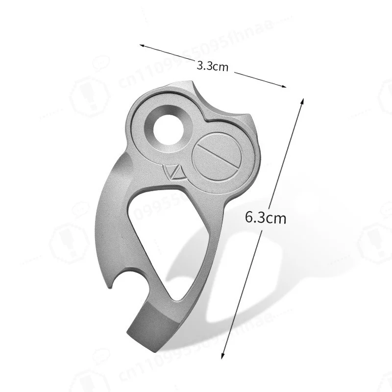 Cute Owl Bottle Opener Keychain Portable Multifunctional Beer Opener Pendant Daily Carry Bar Gadget Gift