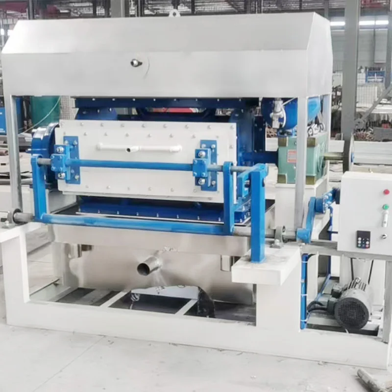 Energy Saving Egg Tray Forming Machine Waste Paper Pulp Molding System with Natural Gas Biomass Dryer Option Customized