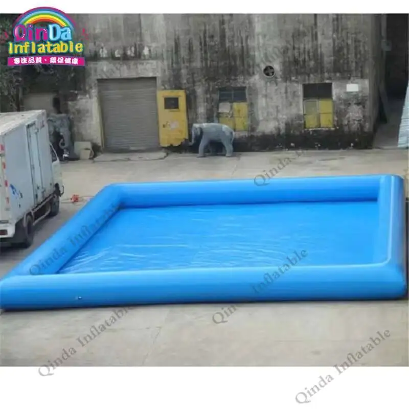 Aufblasbarer Kinderpool im Freien, aufblasbarer Endlospool aus PVC, riesiger aufblasbarer Einhorn-Pool, Schwimmbad