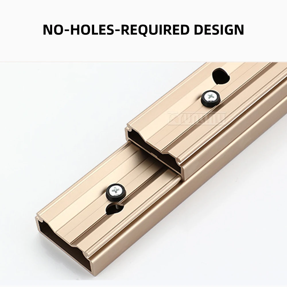  Thickening Lifting Hardware Accessories,Ascending Desk with Extending Guide Rail Wider Desktop Folding Hidden Guide Rail