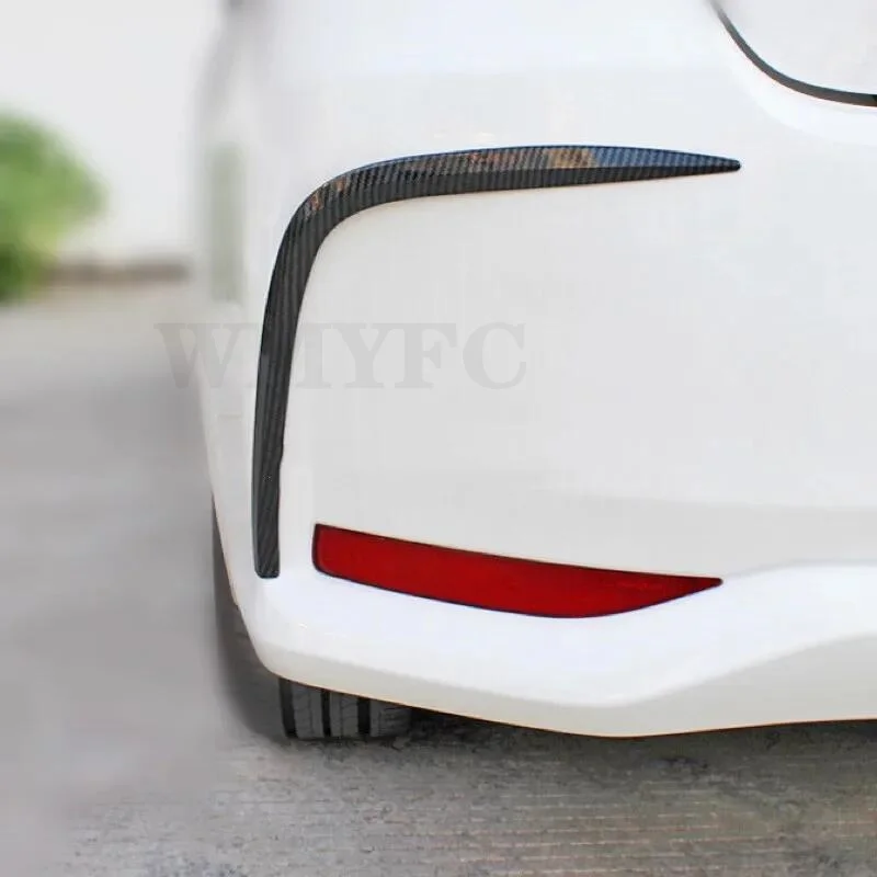 Car Tail Rear Fog Lights Frame Cover Trims Garnish Auto Moulding Accessories For Toyota Corolla E210 Sedan Hybrid 2019-2023 2024