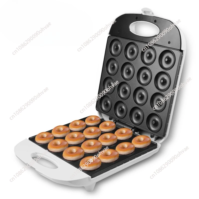 

Breakfast Machine Donut Machine Household Bread Machine Double-sided Heating 16 Holes Cross-border EU Plug 220V/US Plug 110V