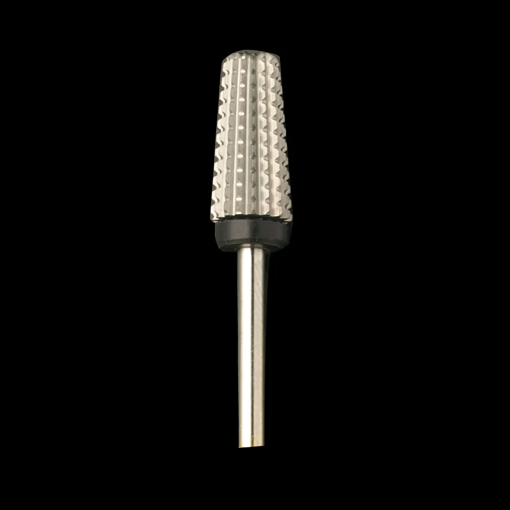 5 in 1 Tapered Safety Carbide Nail Drill Bits With Cut Drills Carbide Milling Cutter For Manicure Remove Gel Nails Accessories