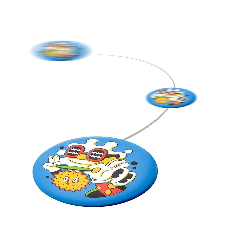 Flying Disc Toy Soft Outdoor Playing Disk Flyer Flying Saucer Children Backyard Lawn Games For Kids Parent-Child Interaction And