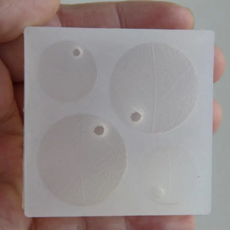 Easy Release Silicone Mold For Leaf And Water drop Jewelry Ornament DIY Projects